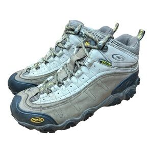 Oboz Women's Gray and Blue Combat Boots